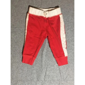 Baby Carter’s Joggers Size 3 Months Red White Sweatpants Comfortable Cute
